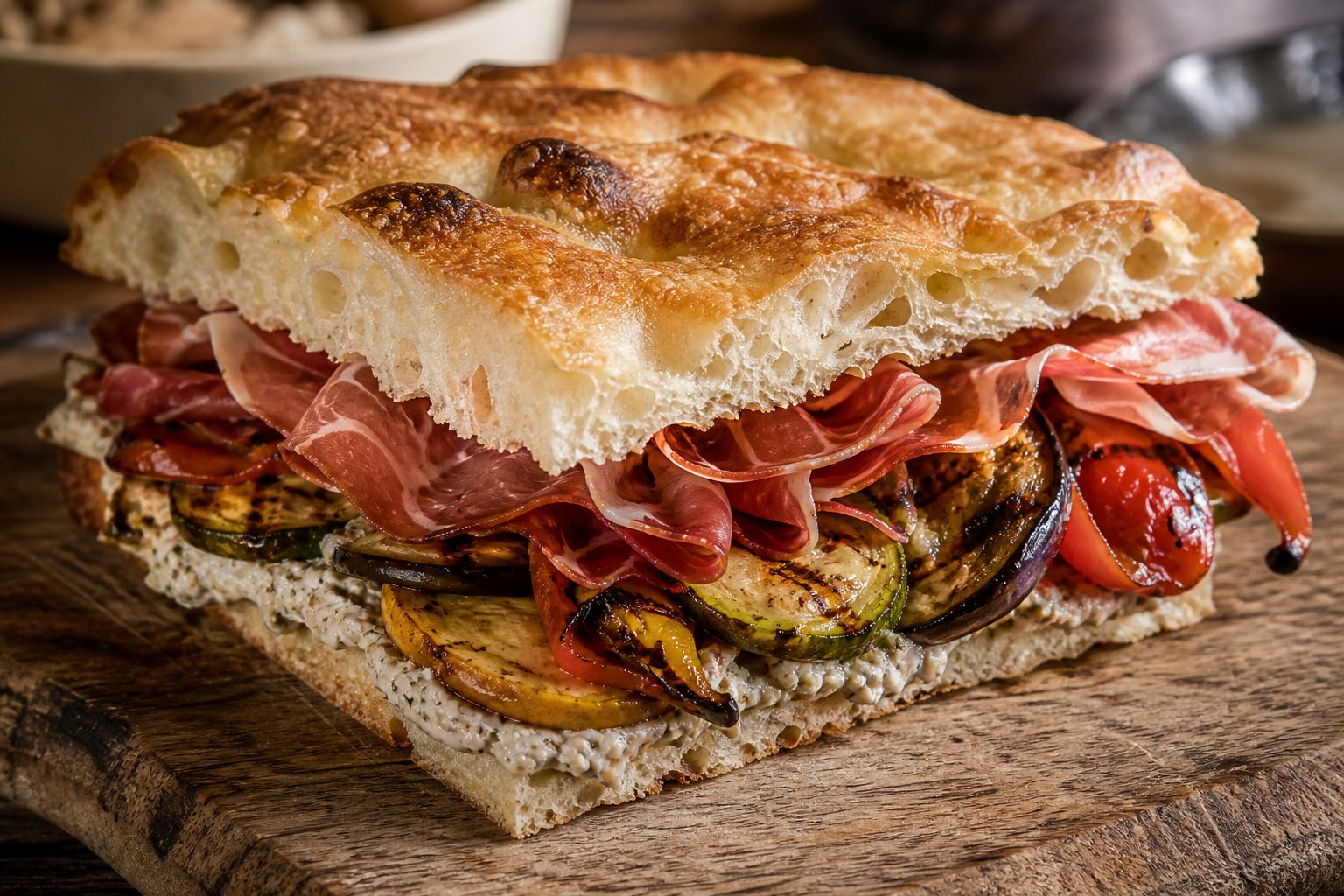 La schiacciata, star de la street food florentine