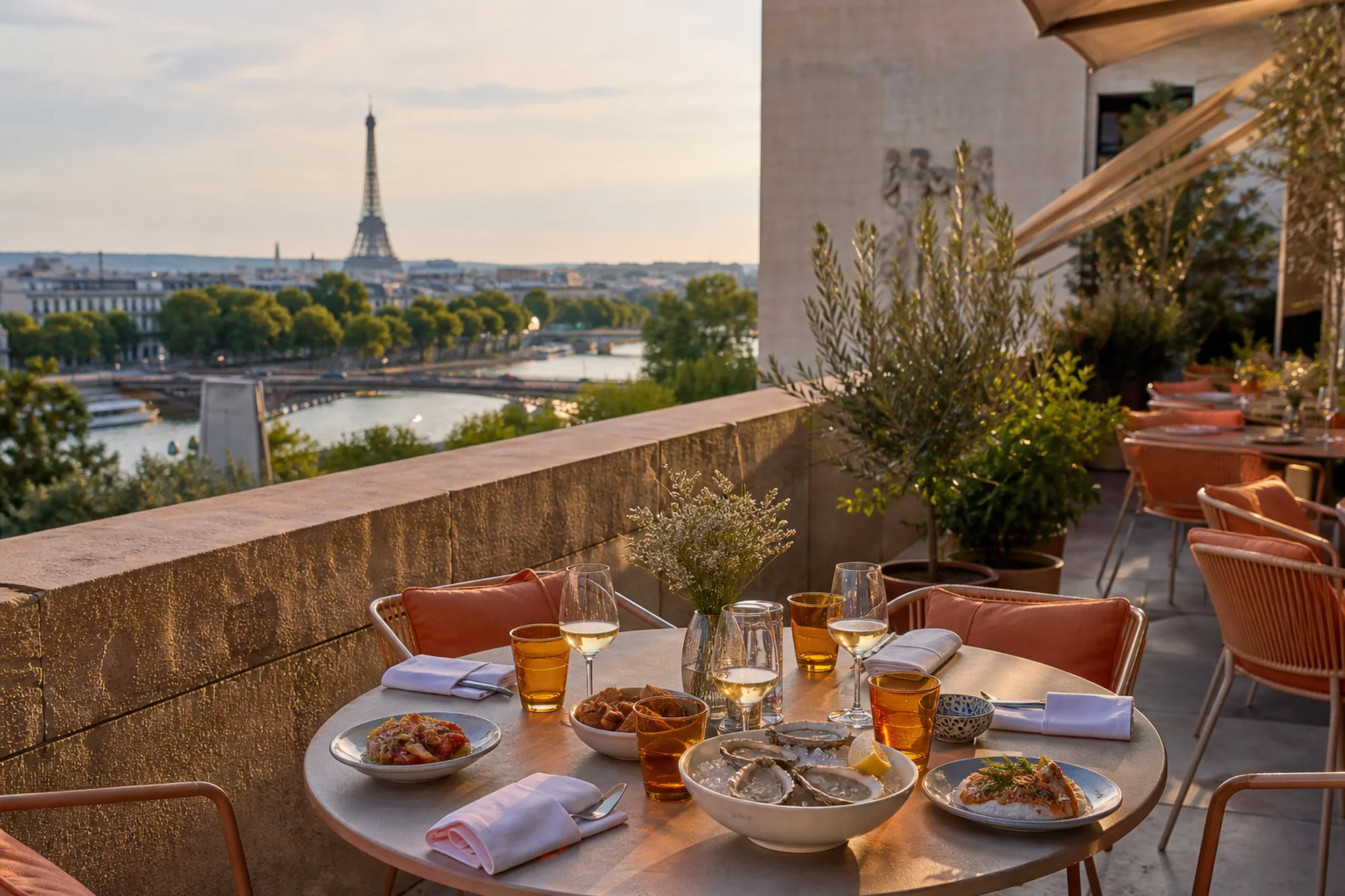 Corail : la terrasse a repris la pose