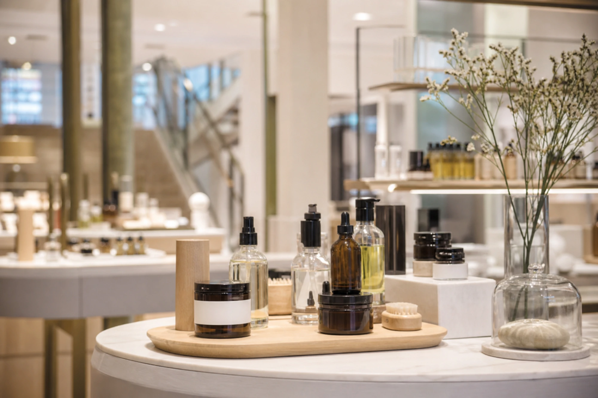 Muse & Heroine au Bon Marché : la beauté holistique prend l'ascenseur