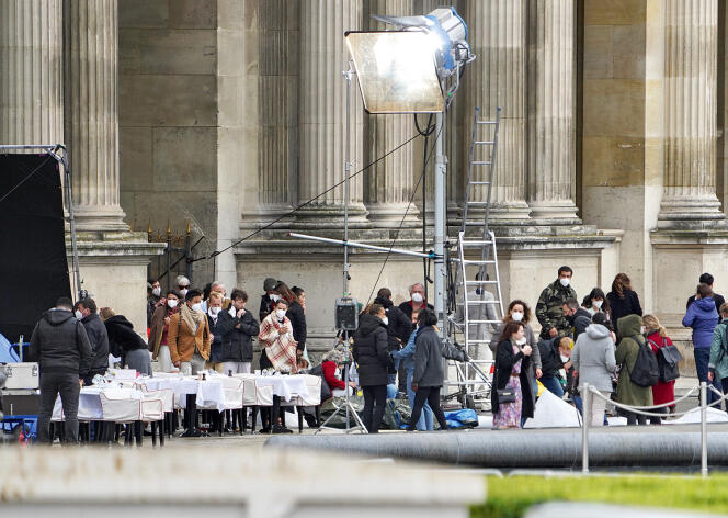 Emily in Paris Season II Filming - Paris