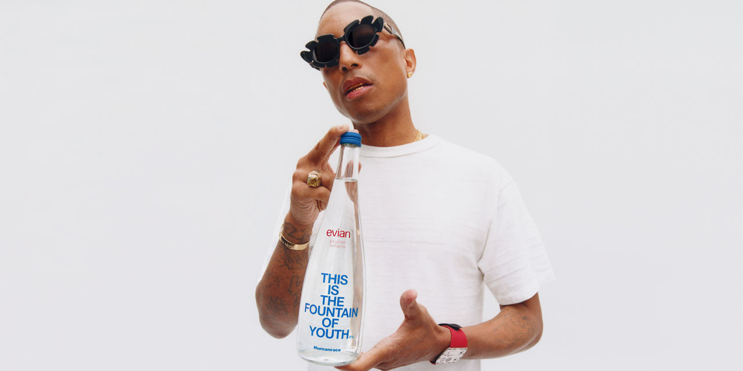 Jean Imbert, Evian et Pharrell : quand la cuisine et la mode font monter la pression