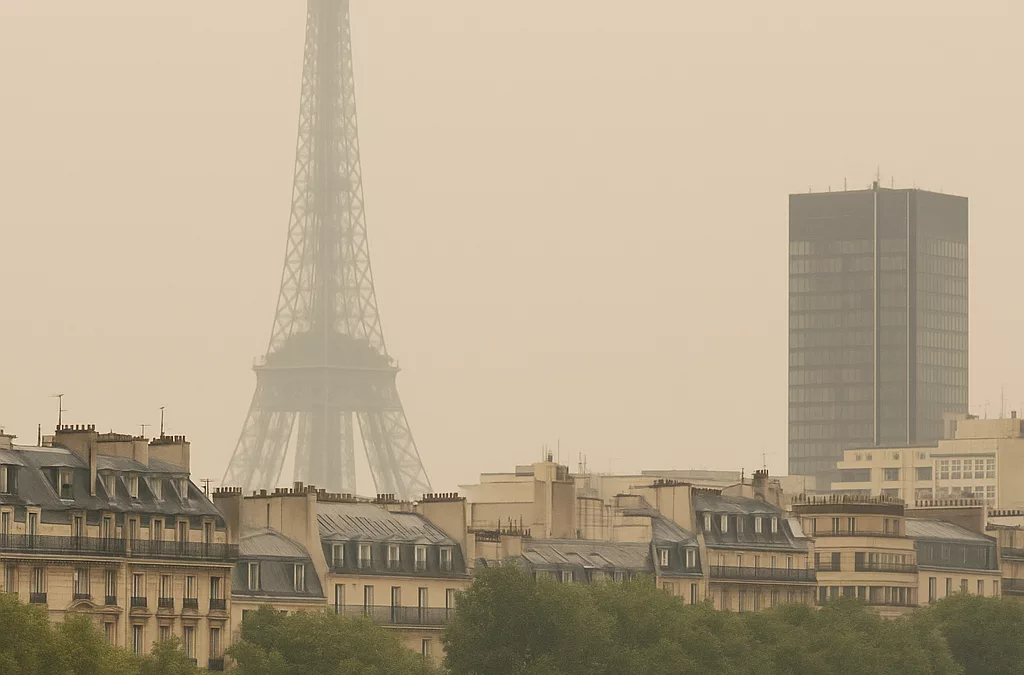 Quand la pollution glisse sous les projecteurs à Paris