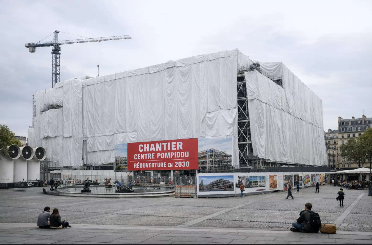 Paris sans Beaubourg, le grand trou d’air culturel au milieu de la ville